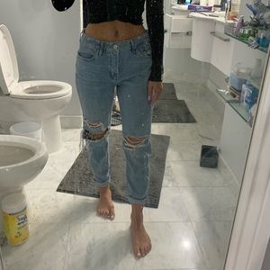 Top Shop Boyfriend Jeans